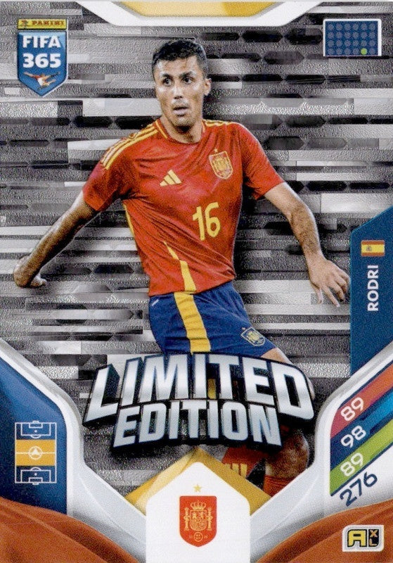 Rodri Limited Edition Spain - Panini FIFA 365 2026 Adrenalyn XL kaart