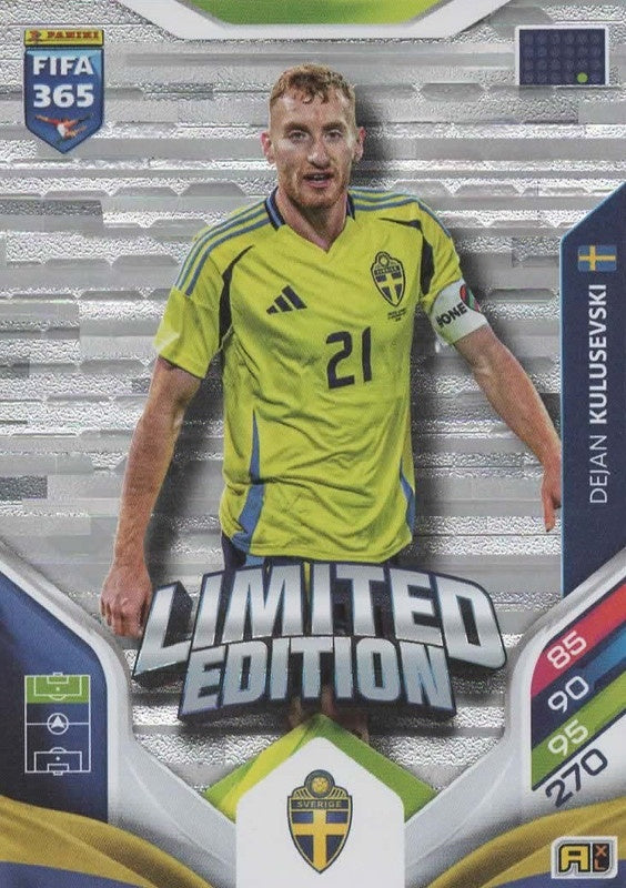 Dejan Kulusevski Limited Edition Sweden - Panini FIFA 365 2026 Adrenalyn XL kaart