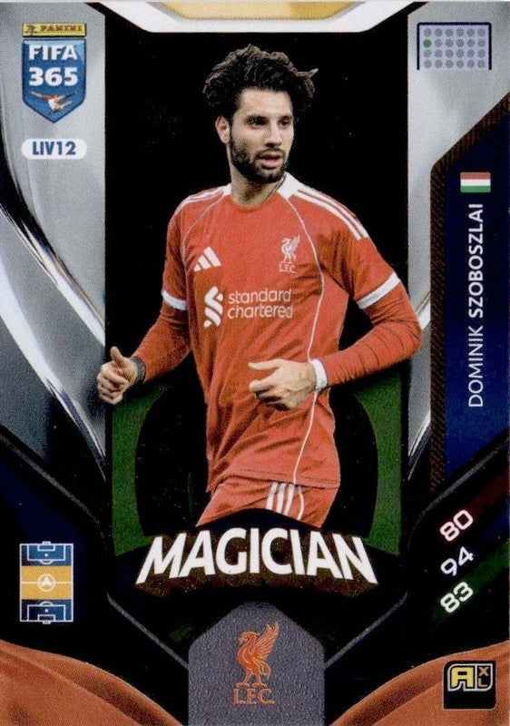 Dominik Szoboszlai Magician LIV12 - Panini FIFA 365 2026 Adrenalyn XL kaart Main image