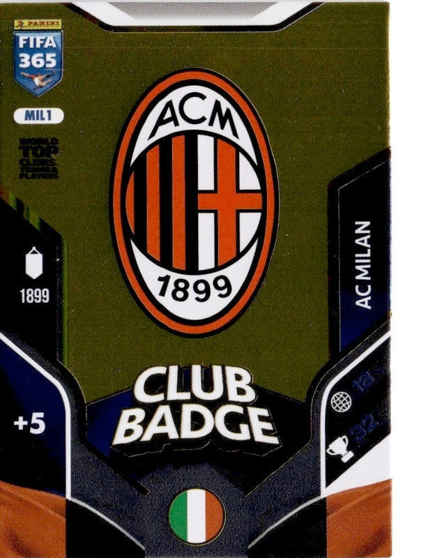 Club Badge Base MIL1 - Panini FIFA 365 2026 Adrenalyn XL kaart