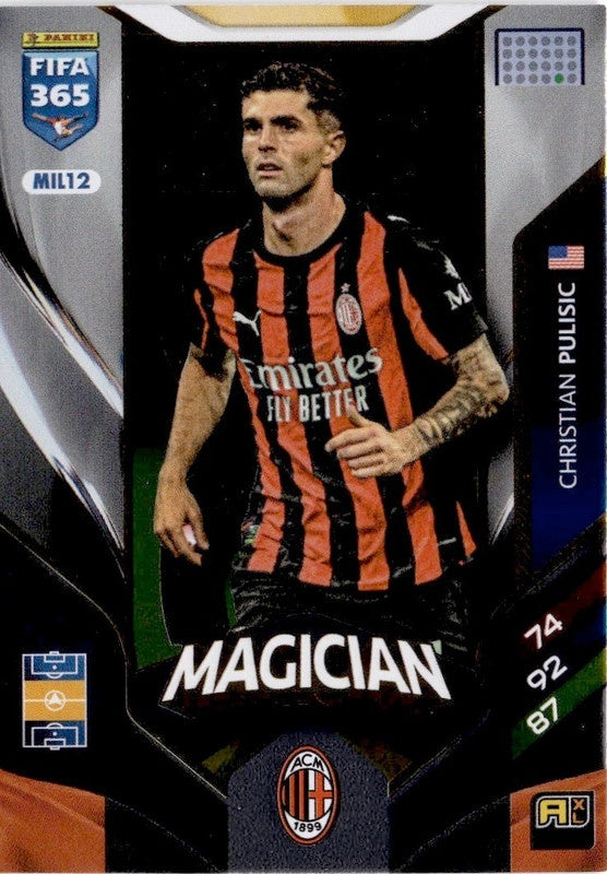 Christian Pulisic Magician MIL12 - Panini FIFA 365 2026 Adrenalyn XL kaart