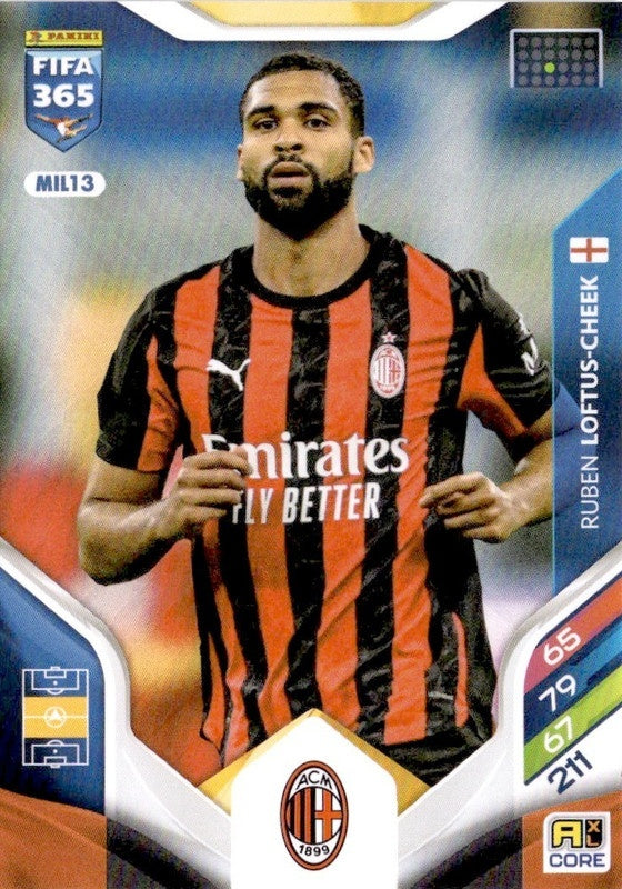 Ruben Loftus-Cheek Base MIL13 - Panini FIFA 365 2026 Adrenalyn XL kaart