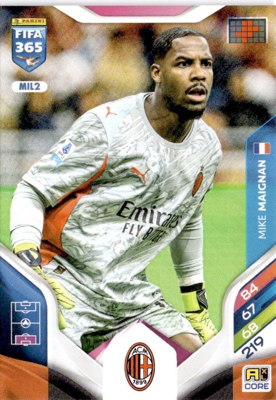 Mike Maignan Base MIL2 - Panini FIFA 365 2026 Adrenalyn XL kaart