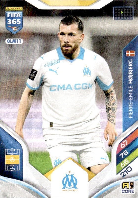 Pierre-Emile Højbjerg Base OLM11 - Panini FIFA 365 2026 Adrenalyn XL kaart