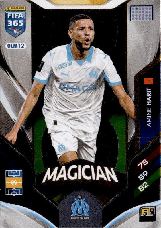 Amine Harit Magician OLM12 - Panini FIFA 365 2026 Adrenalyn XL kaart