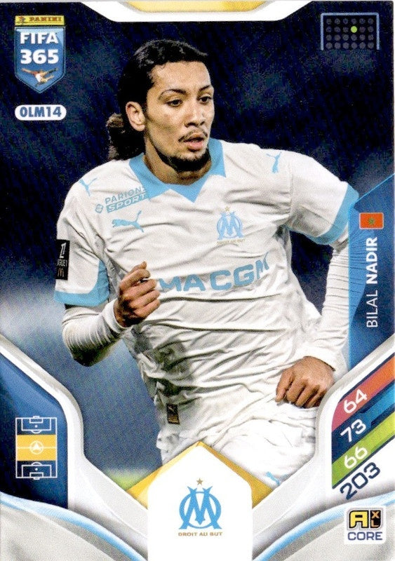 Bilal nadir Base OLM14 - Panini FIFA 365 2026 Adrenalyn XL kaart