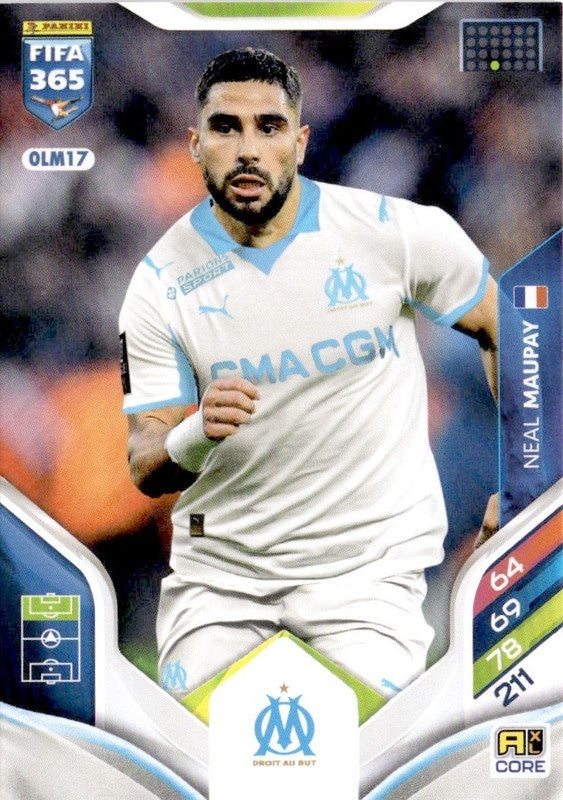 Neal Maupay Base OLM17 - Panini FIFA 365 2026 Adrenalyn XL kaart
