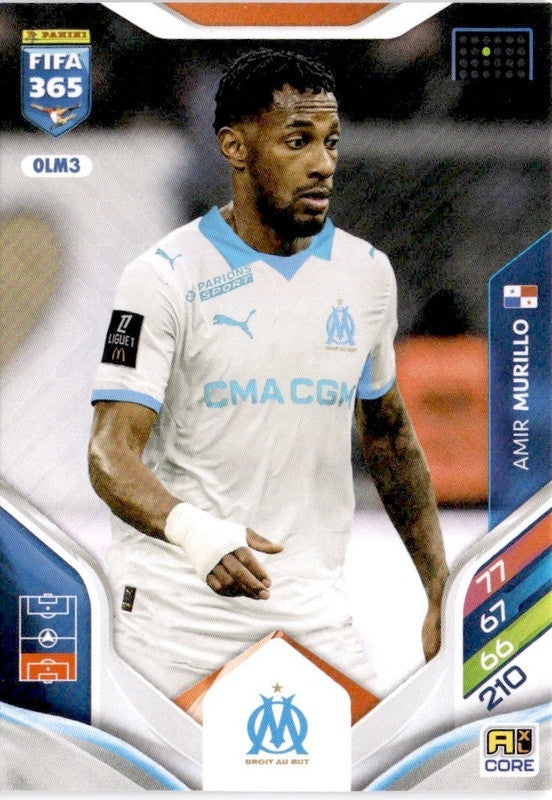 Amir Murillo Base OLM3 - Panini FIFA 365 2026 Adrenalyn XL kaart Image principale du produit