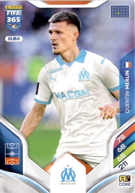 Quentin Merlin Base OLM4 - Panini FIFA 365 2026 Adrenalyn XL kaart Image principale du produit