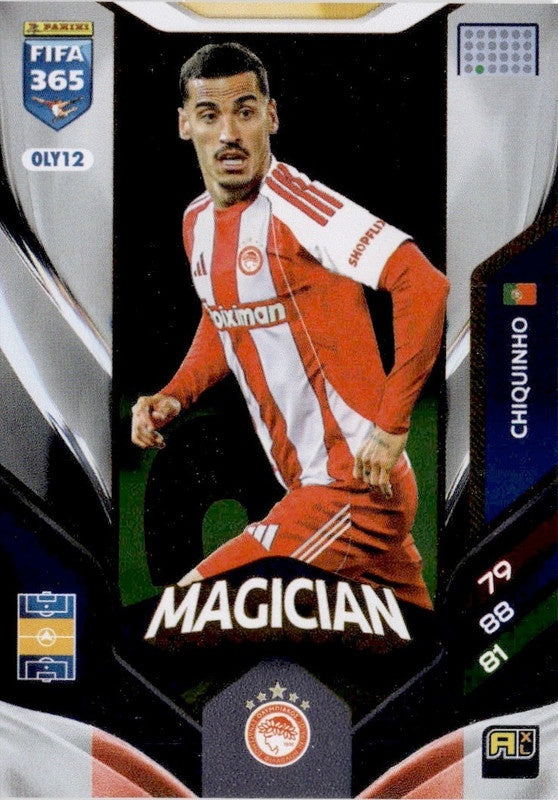 Chiquinho Magician OLY12 - Panini FIFA 365 2026 Adrenalyn XL kaart