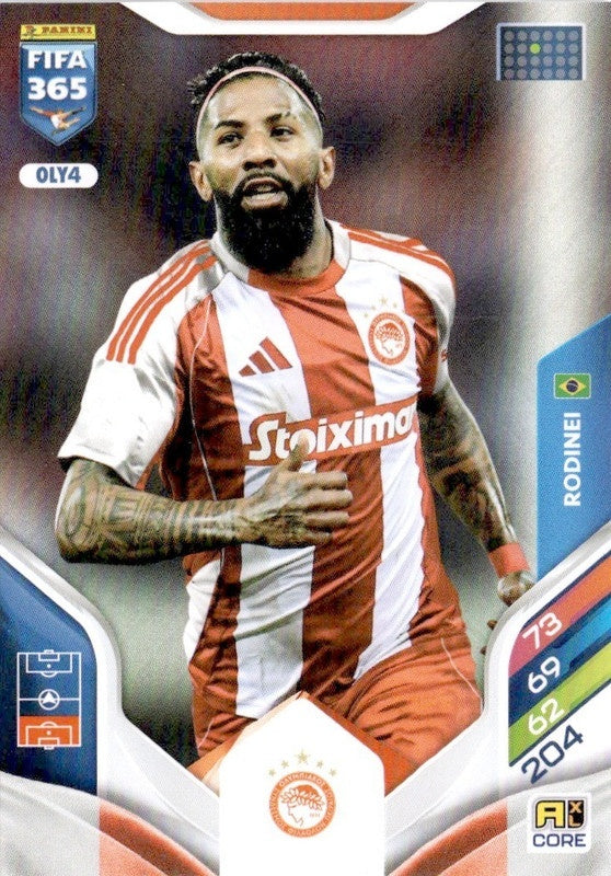 Rodinei Base OLY4 - Panini FIFA 365 2026 Adrenalyn XL kaart Image principale du produit