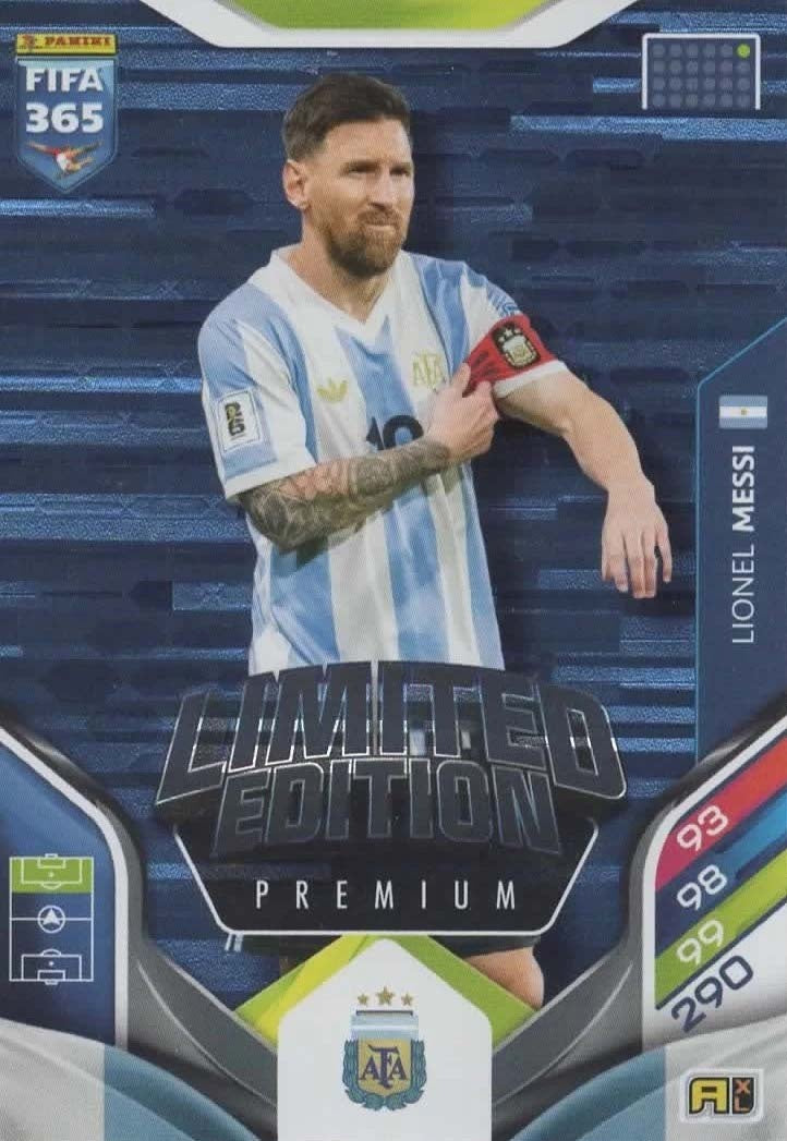 Lionel Messi Premium Limited Edition Argentina - Panini FIFA 365 2026 Adrenalyn XL kaart