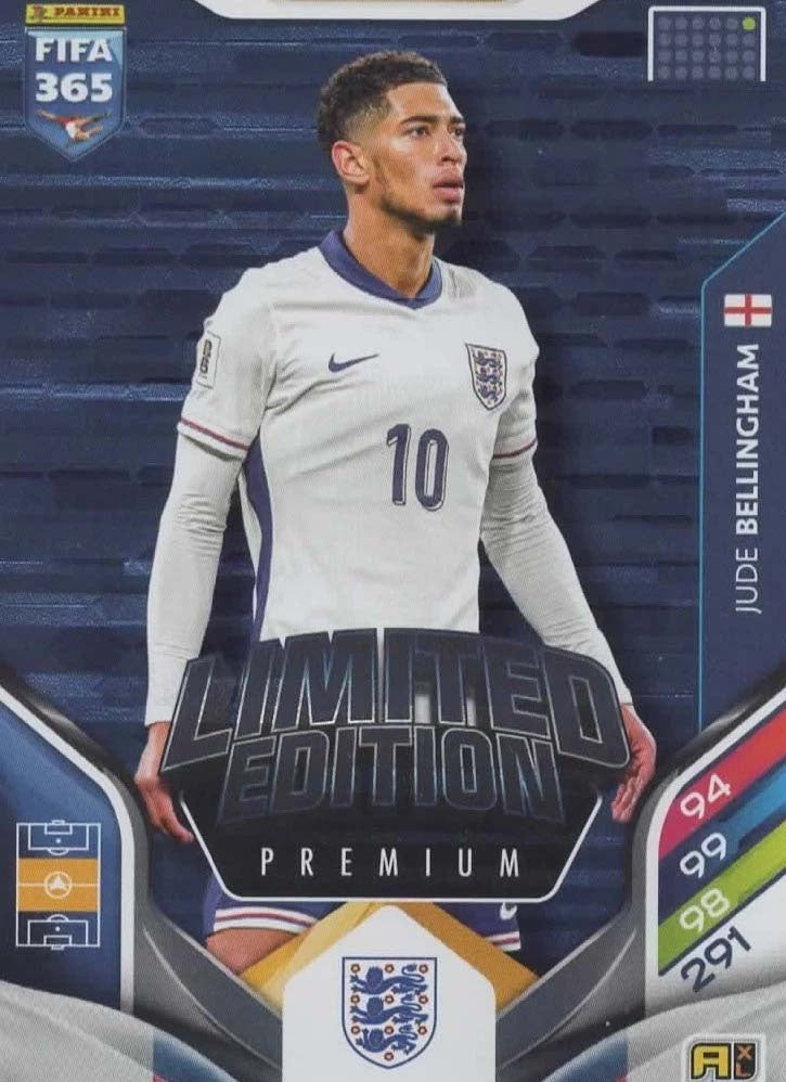 Jude Bellingham Premium Limited Edition England - Panini FIFA 365 2026 Adrenalyn XL kaart