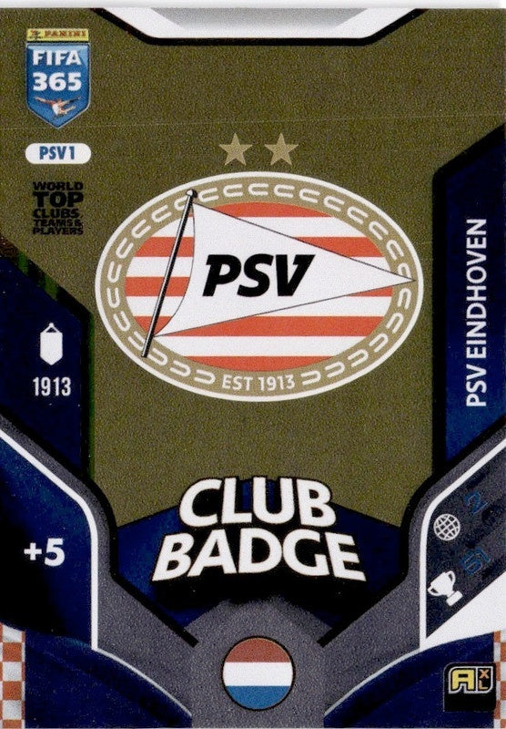 Club Badge Base PSV1 - Panini FIFA 365 2026 Adrenalyn XL kaart Main image