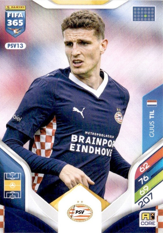 Guus Til Base PSV13 - Panini FIFA 365 2026 Adrenalyn XL kaart