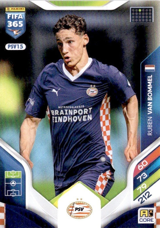 Ruben Van Bommel Base PSV15 - Panini FIFA 365 2026 Adrenalyn XL kaart Image principale du produit