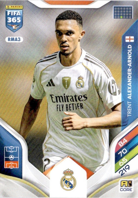 Trent Alexander-Arnold Base RMA3 - Panini FIFA 365 2026 Adrenalyn XL kaart