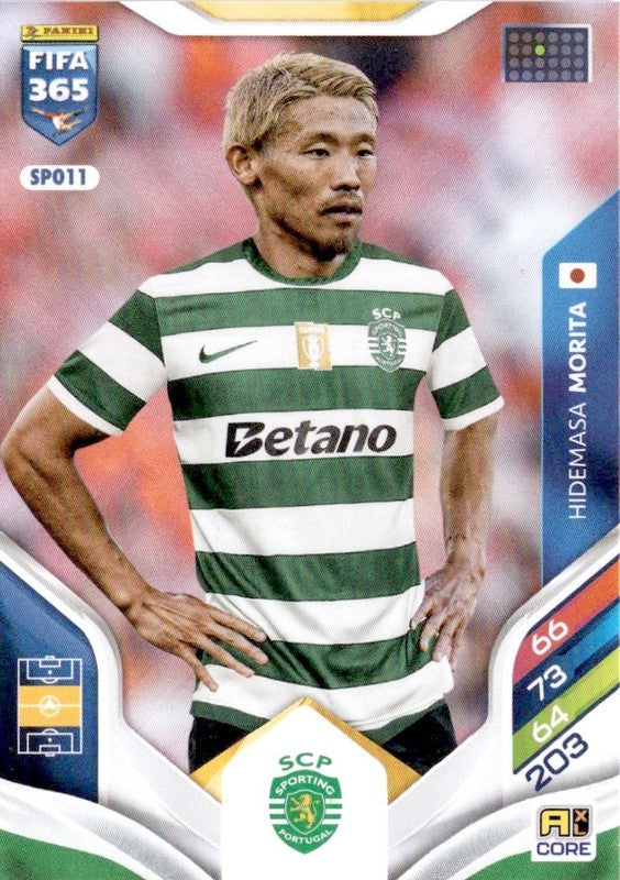 Hidemasa Morita Base SPO11 - Panini FIFA 365 2026 Adrenalyn XL kaart Hauptbild