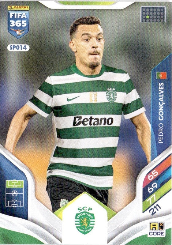 Pedro Gonçalves Base SPO14 - Panini FIFA 365 2026 Adrenalyn XL kaart