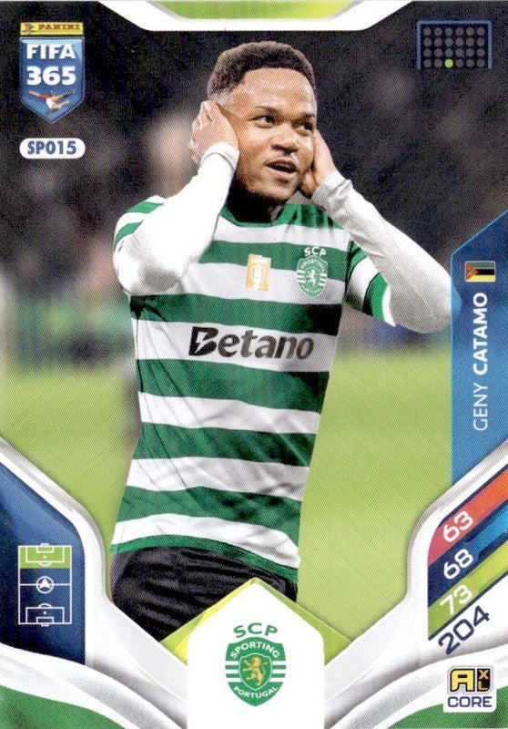 Geny Catamo Base SPO15 - Panini FIFA 365 2026 Adrenalyn XL kaart Hauptbild