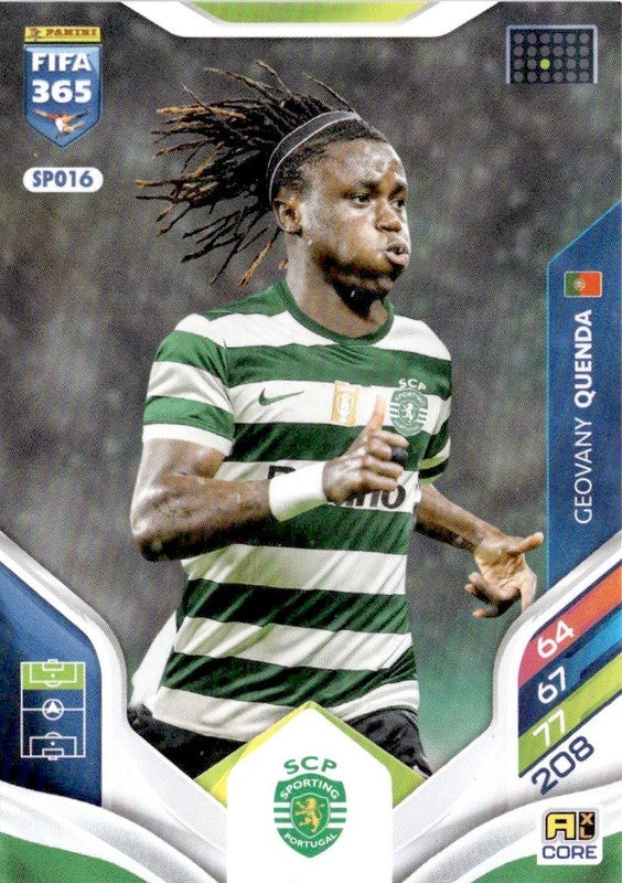 Geovany Quenda Base SPO16 - Panini FIFA 365 2026 Adrenalyn XL kaart