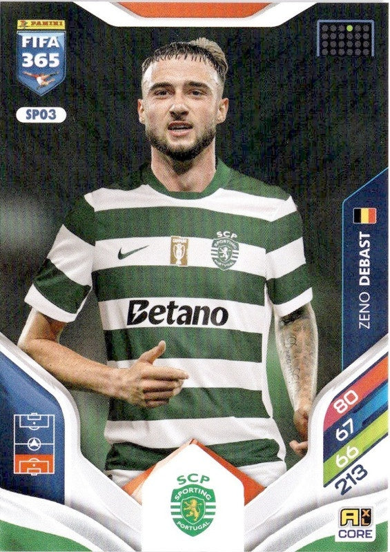 Zeno Debast Base SPO3 - Panini FIFA 365 2026 Adrenalyn XL kaart Hauptbild