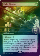 Fight Rigging - Extended Art (Foil) (SNC)