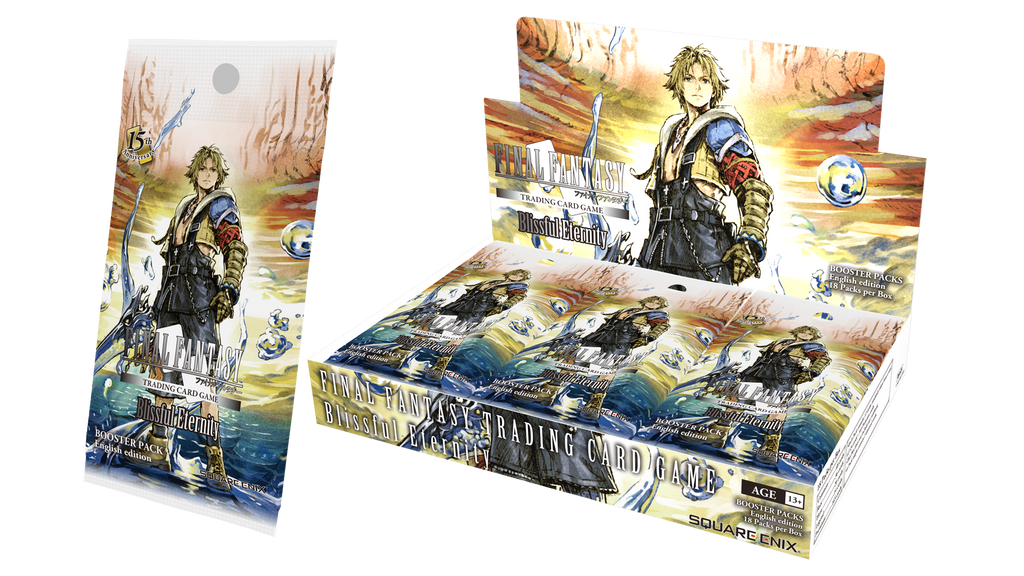 Blissful Eternity booster pack en booster display officiële productafbeelding