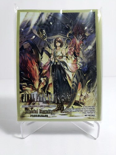 Final Fantasy TCG Blissful Eternity Yuna prerelease sleeves