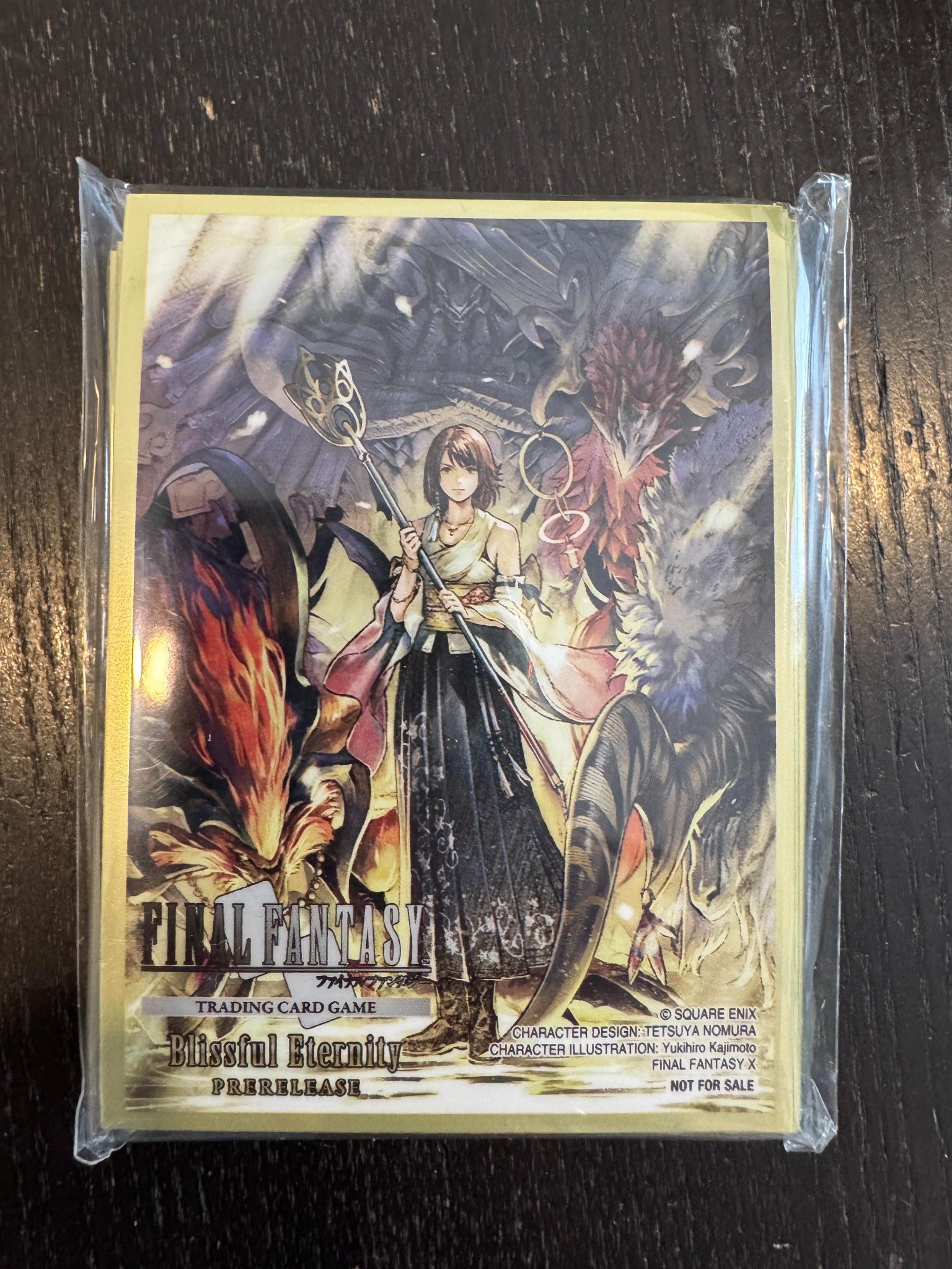 Verzegeld pak Final Fantasy TCG Blissful Eternity Yuna sleeves