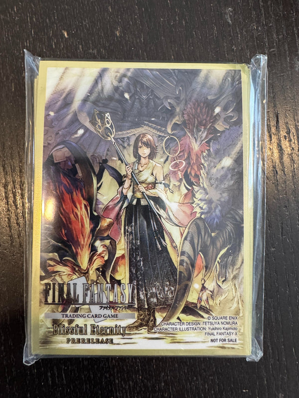 Verzegeld pak Final Fantasy TCG Blissful Eternity Yuna sleeves