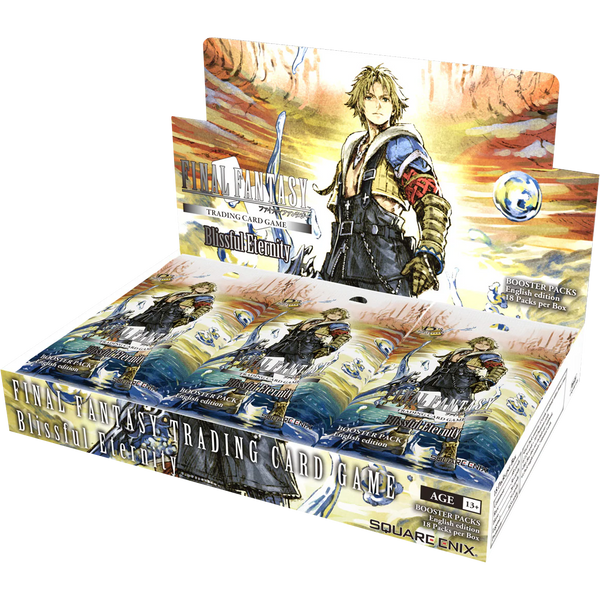 Final Fantasy TCG Opus XXIX Blissful Eternity Booster Box met 18 Engelse boosters
