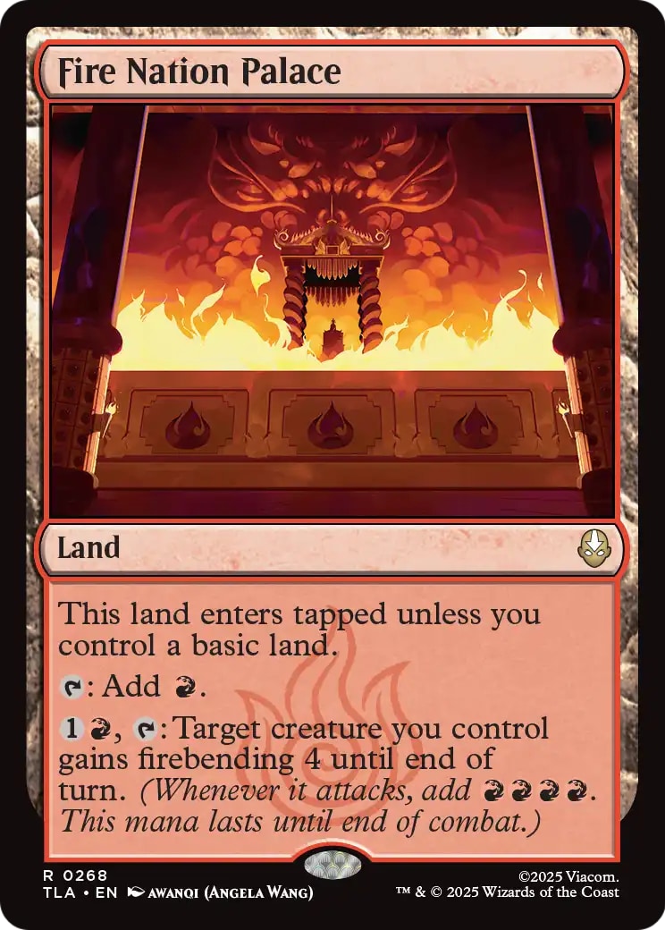Fire Nation Palace – Avatar: The Last Airbender 268 – Magic: The Gathering single card | Lichcards Hoofdafbeelding