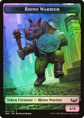 Fish // Rhino Warrior (Foil) (SNC)