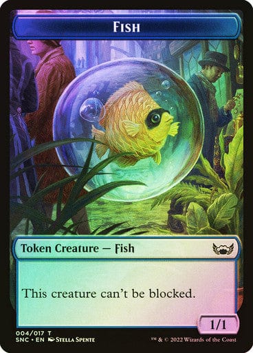 Fish // Rhino Warrior (Foil) (SNC)