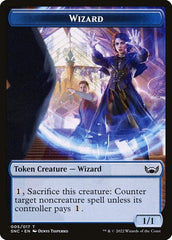 Fish // Wizard (Foil) (SNC)