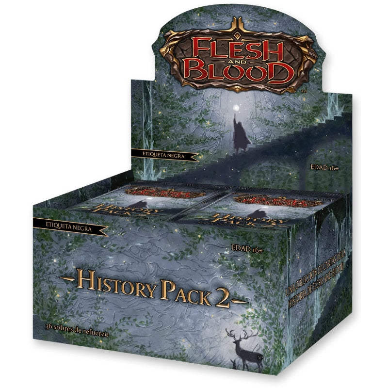 Flesh and Blood booster box History Pack 2 Black Label met 36 pakjes | Lichcards Immagine principale del prodotto