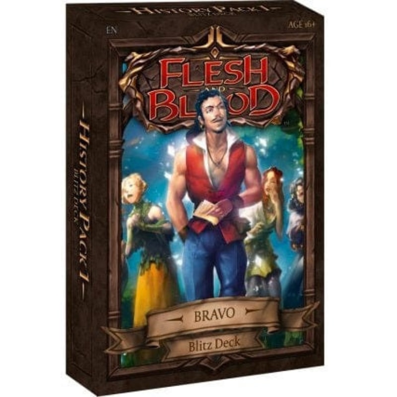 Flesh and Blood History Pack 1 Blitz Deck met Bravo, Showstopper (Guardian) | Lichcards Immagine principale del prodotto