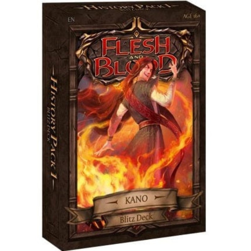 Flesh and Blood History Pack 1 Blitz Deck met Kano, Dracai of Aether (Wizard) | Lichcards Immagine principale del prodotto