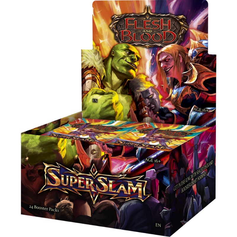 Flesh and Blood Super Slam Booster Box met 24 Engelstalige boosters - 9421037054063 | Lichcards Immagine principale del prodotto