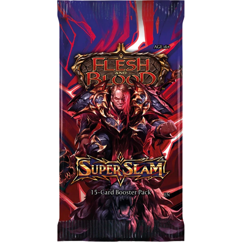 Flesh and Blood Super Slam booster pack, Engelstalig los pakje - 9421037054056 | Lichcards Immagine principale del prodotto