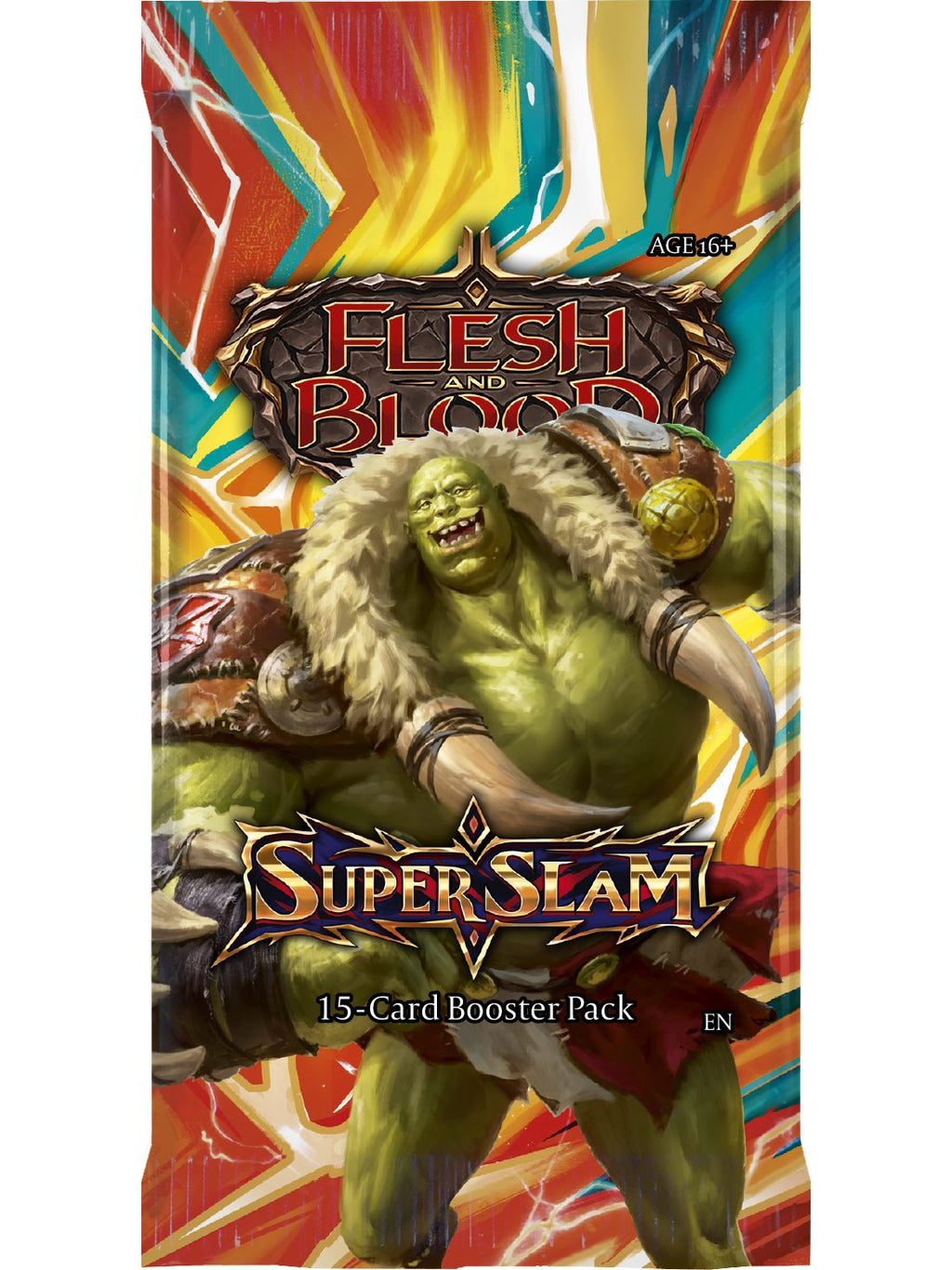 Flesh and Blood Super Slam Pre-Release Kit - Super Slam boosterpakje (15 kaarten) met Tuffnut-artwork