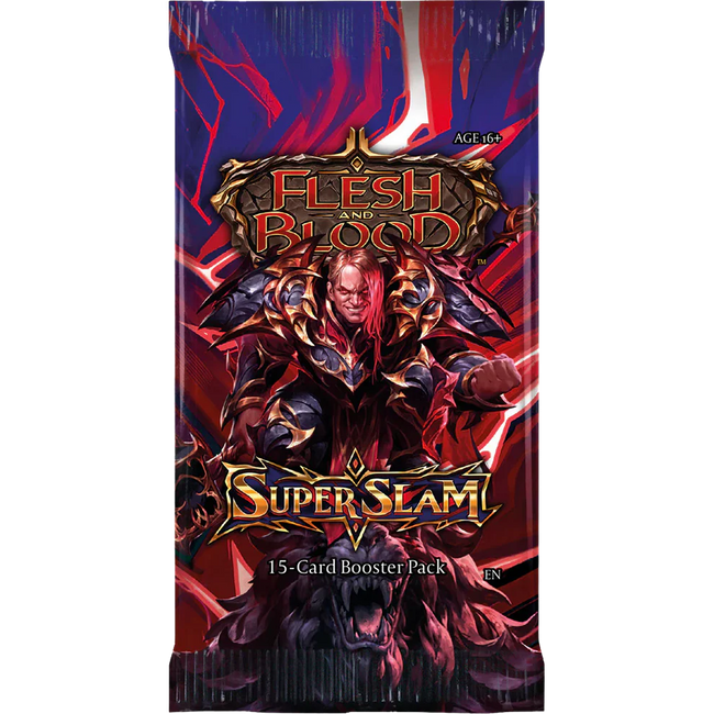Flesh and Blood: Super Slam Booster Pack Hover Image
