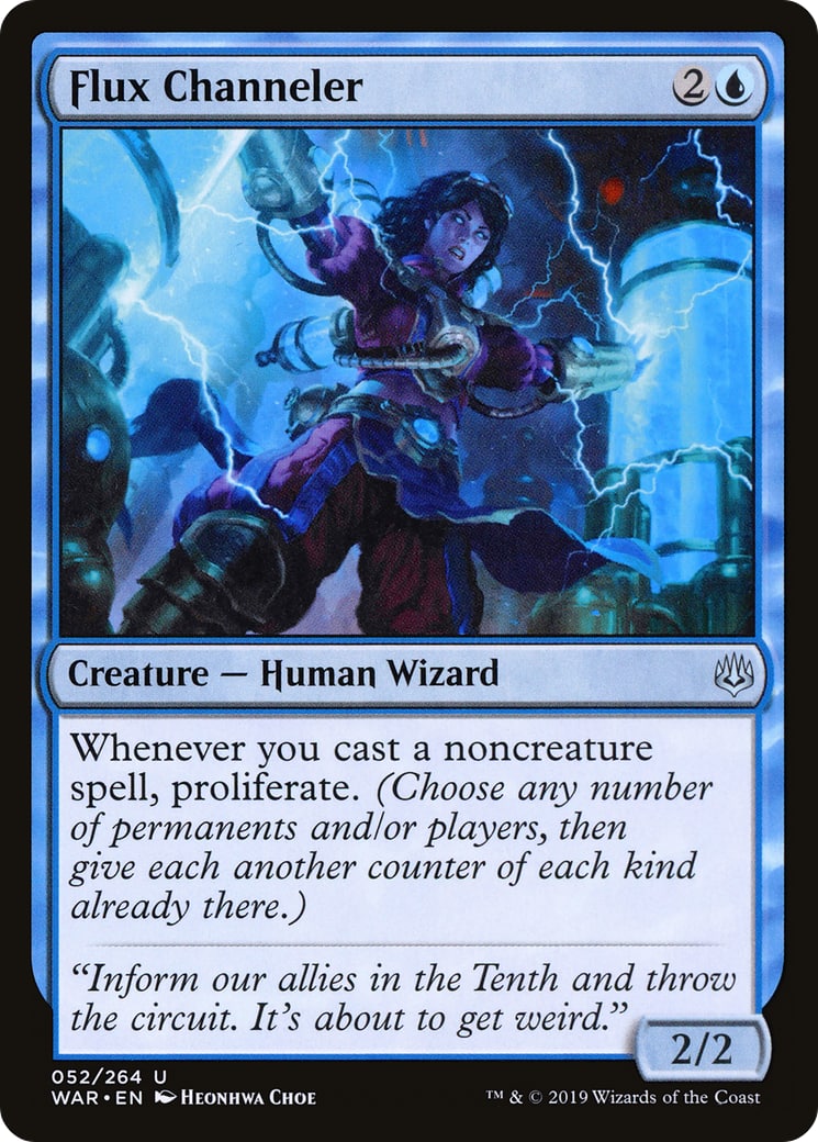 Flux Channeler – War of the Spark 52 – Magic: The Gathering single card | Lichcards