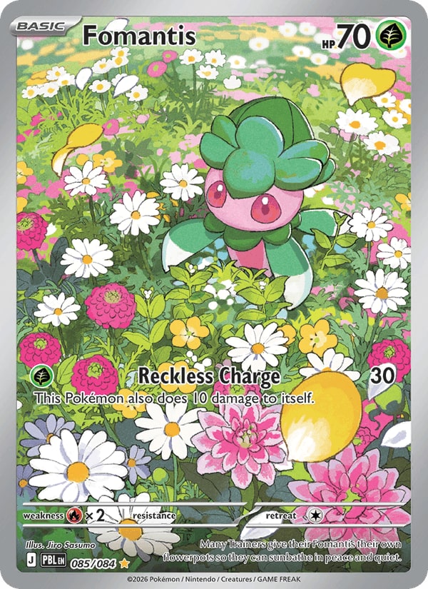 Fomantis - Pitch Black (Illustration Rare) [PBL-085] | Lichcards Hoofdafbeelding
