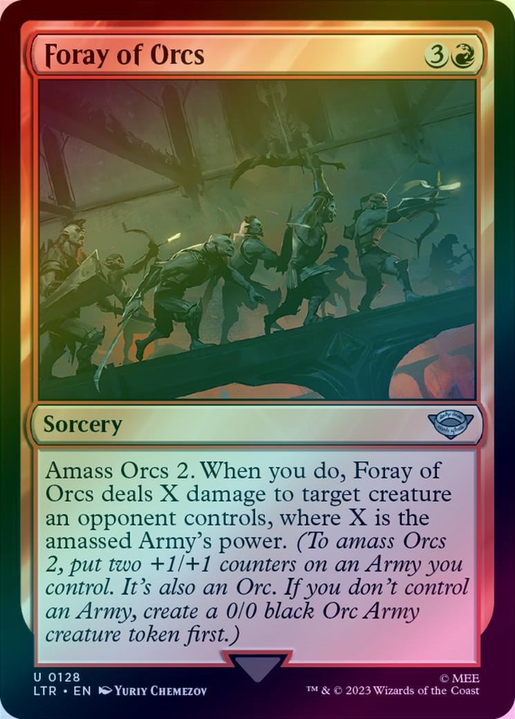 Foray of Orcs (Foil) (LTR)