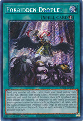 Forbidden Droplet (Platinum Secret Rare) - RA01-EN064 - Platinum Secret Rare - 1st Edition