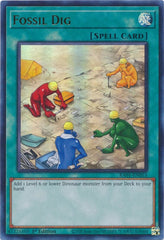 Fossil Dig (UR) - RA01-EN053 - Ultra Rare - 1st Edition