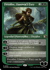 Freyalise, Llanowar's Fury (Etched) (CMM)