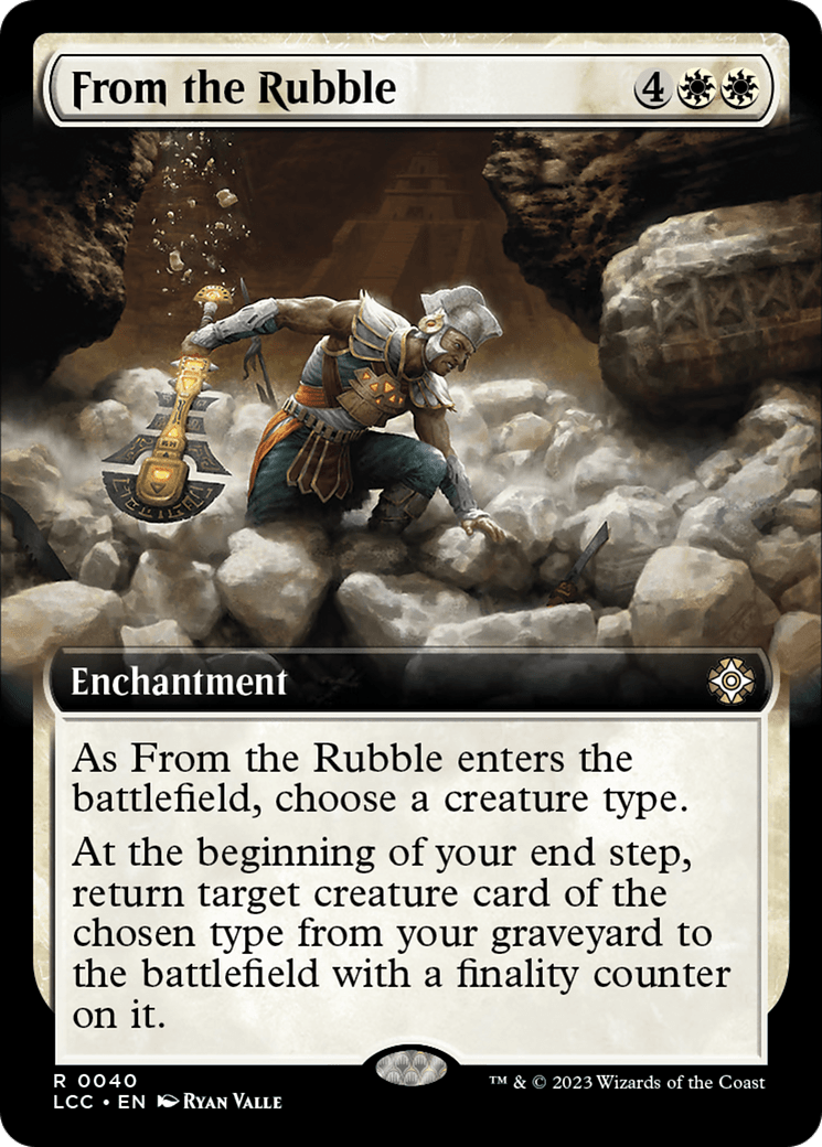 From the Rubble - Extended Art (LCC)